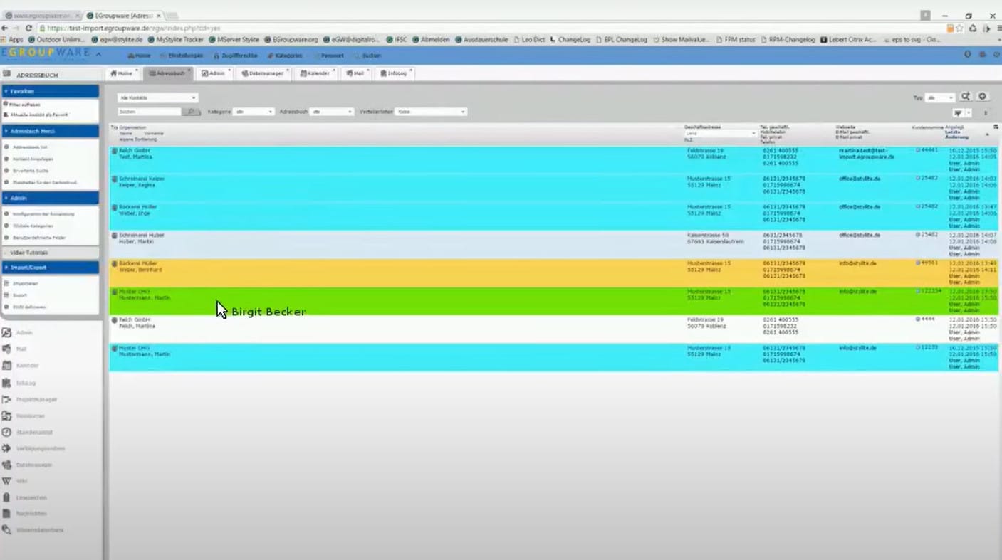 EGroupware 17.1 est maintenant disponible