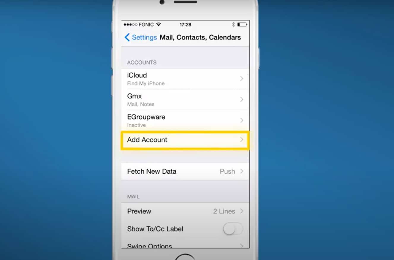 Sincronizzazione – Apple