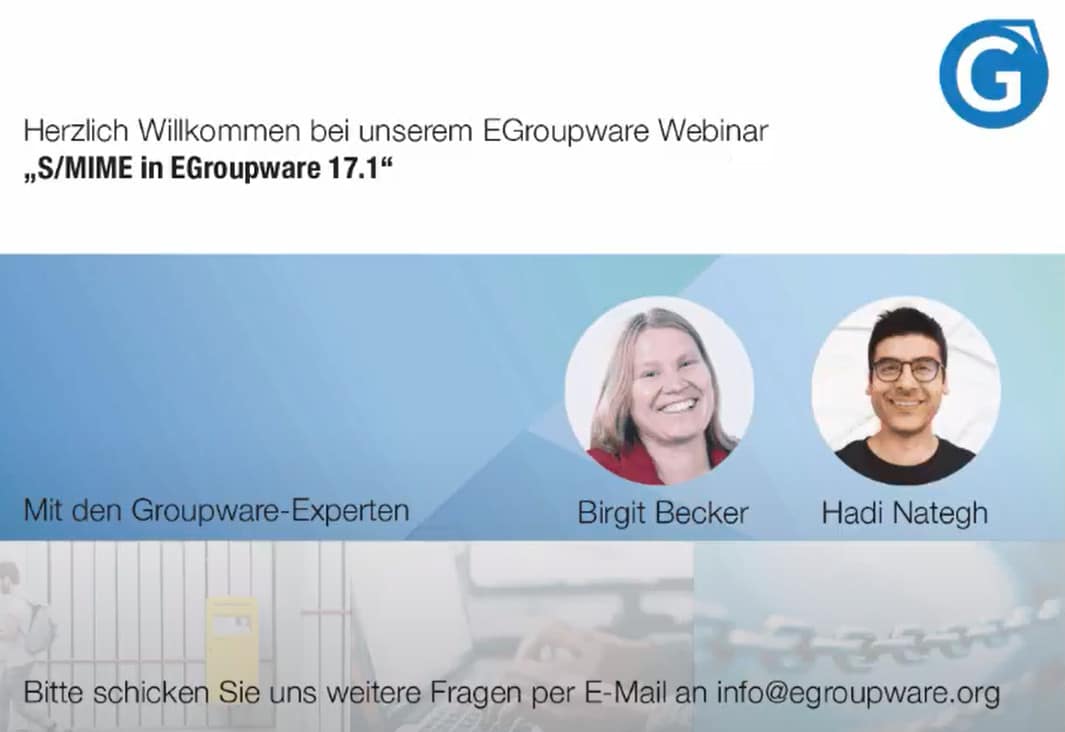 Verschlüsselung mit S/MIME – ab EGroupware Version 17.1