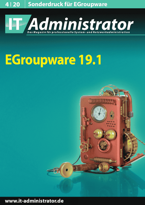 IT  Administrator:  research about EGroupware 19.1