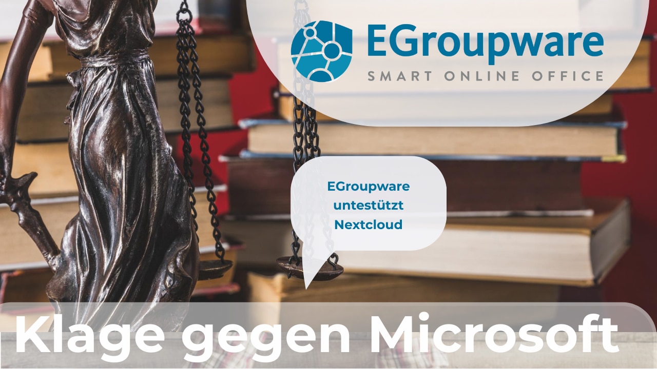 EGroupware unterstützt Klage gegen Microsoft